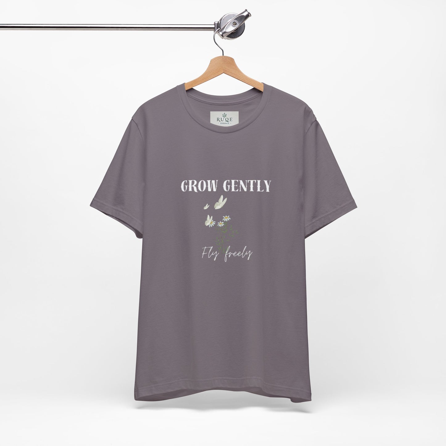 Grow Gently, Fly Freely – Nature-Inspired T-Shirt