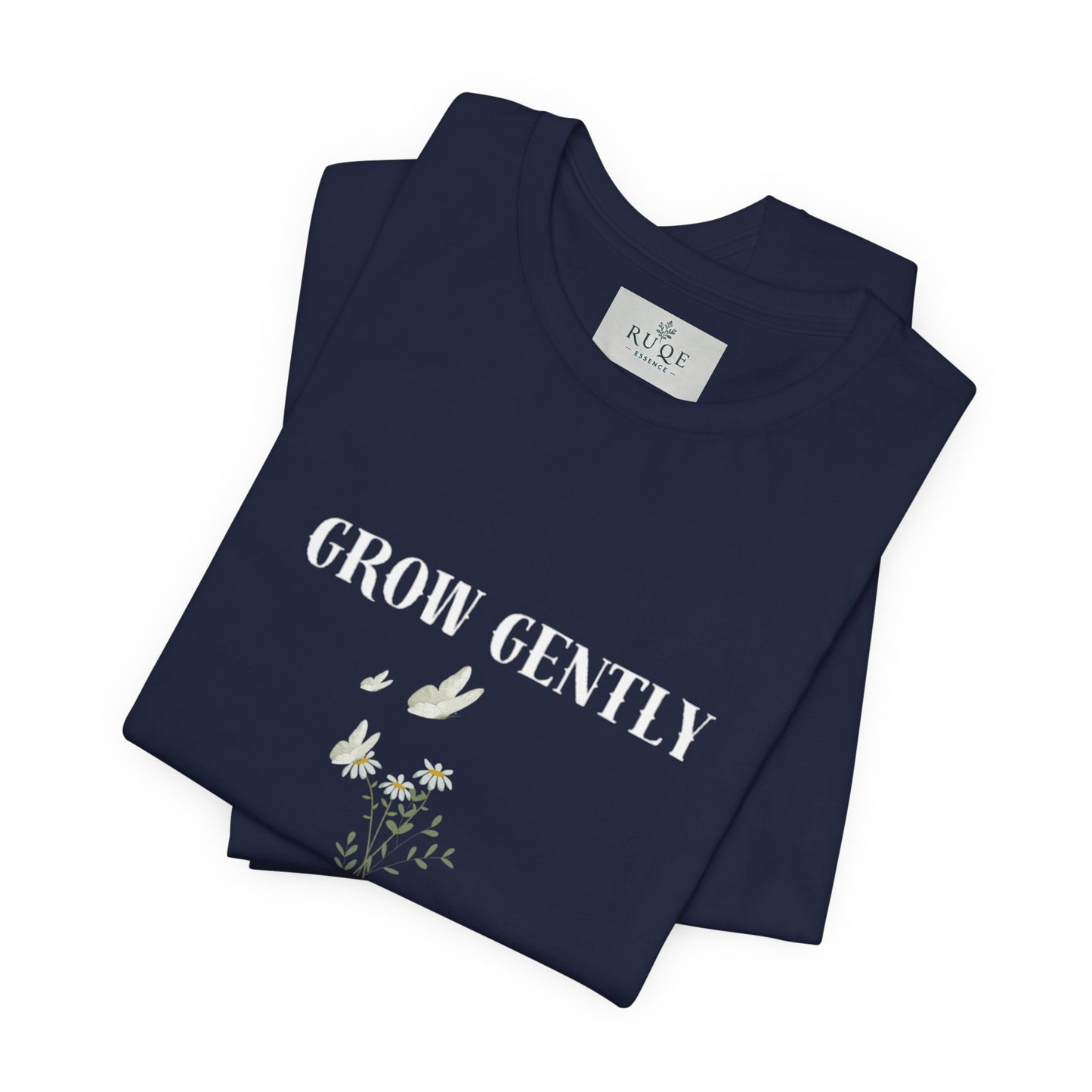 Grow Gently, Fly Freely – Nature-Inspired T-Shirt